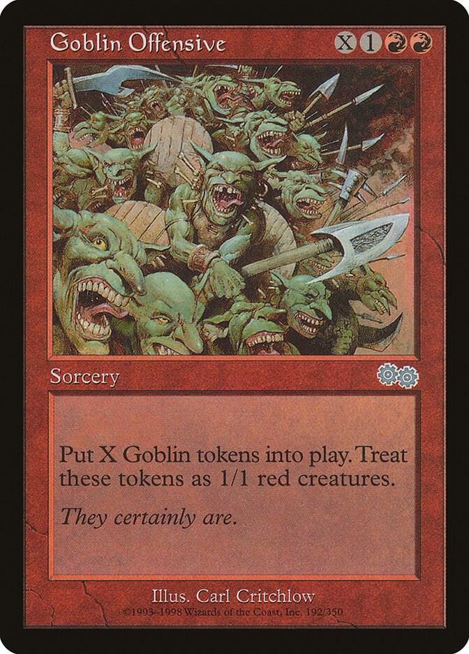Goblin Offensive [Urza's Saga] 192