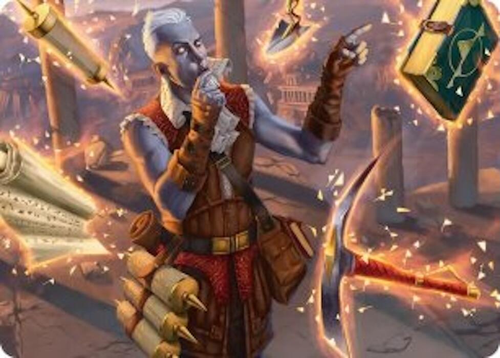 Dig Site Inventory Art Card [Art Series: Secrets of Strixhaven] 2