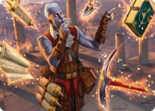 Dig Site Inventory Art Card [Art Series: Secrets of Strixhaven] 2