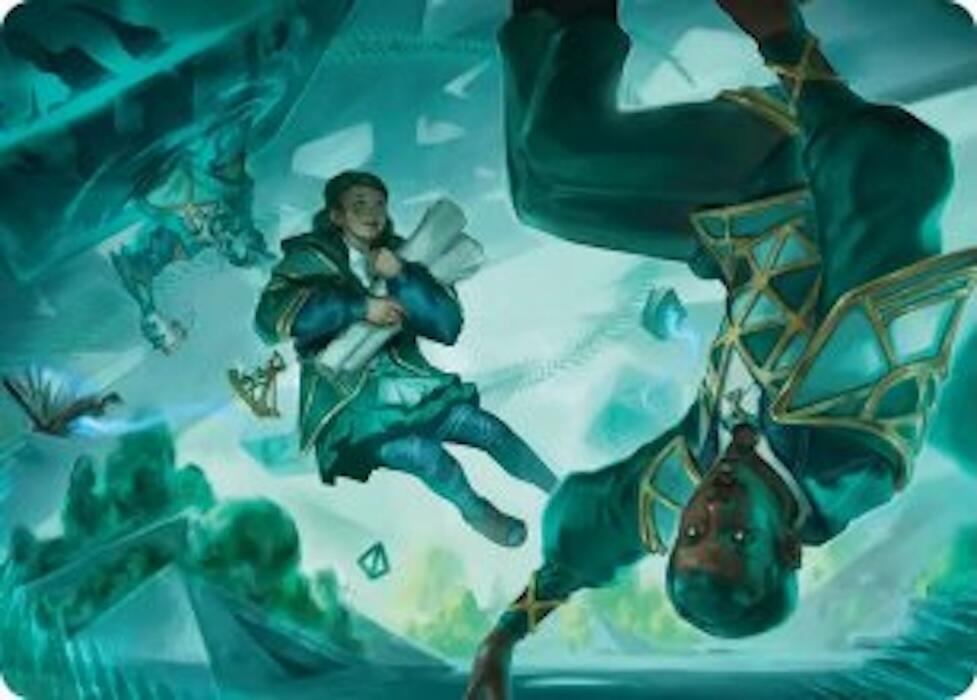 Divergent Equation Art Card [Art Series: Secrets of Strixhaven] 7