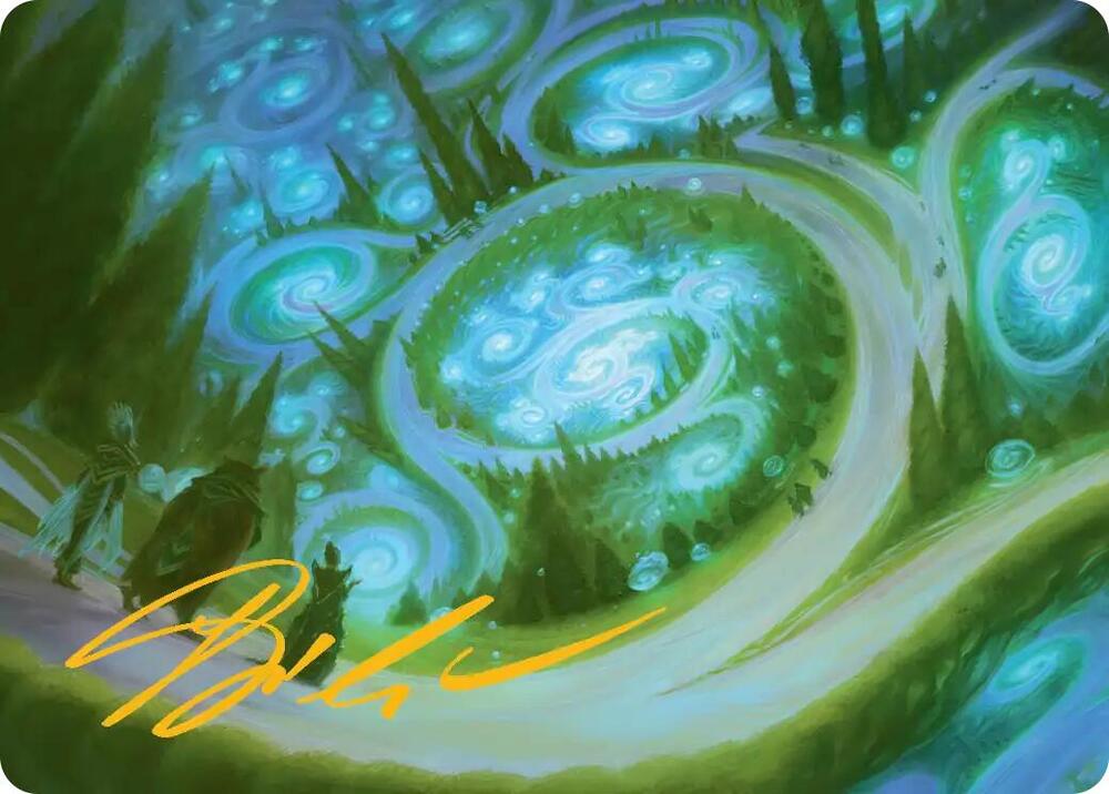 Mathemagics Art Card (Gold-Stamped Signature) [Art Series: Secrets of Strixhaven] 8