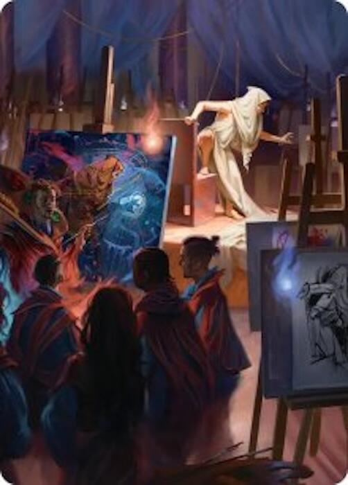 Archaeomancer Art Card [Art Series: Secrets of Strixhaven] 41