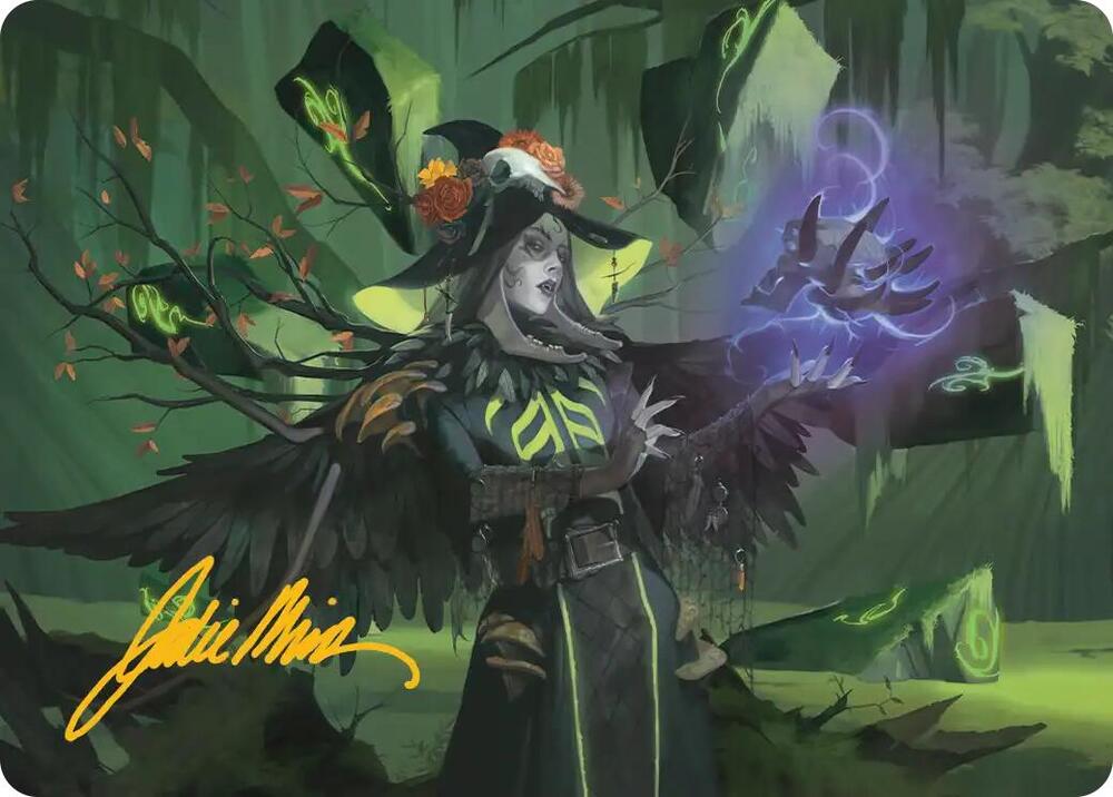 Emeritus of Woe Art Card (Gold-Stamped Signature) [Art Series: Secrets of Strixhaven] 10