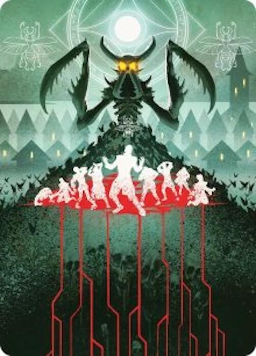 Feed the Swarm Art Card [Art Series: Secrets of Strixhaven] 44