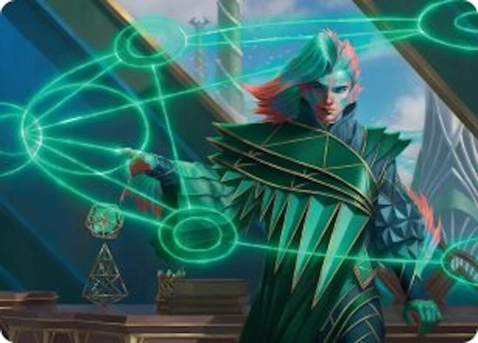 Nev, the Practical Dean Art Card [Art Series: Secrets of Strixhaven] 37