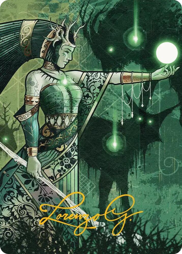 Shamanic Revelation Art Card (Gold-Stamped Signature) [Art Series: Secrets of Strixhaven] 47