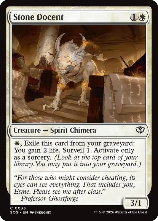 Stone Docent [Secrets of Strixhaven] 36