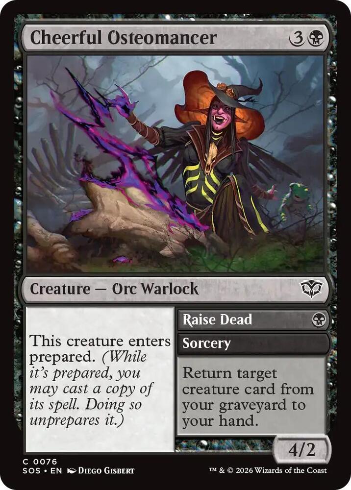 Cheerful Osteomancer [Secrets of Strixhaven] 76
