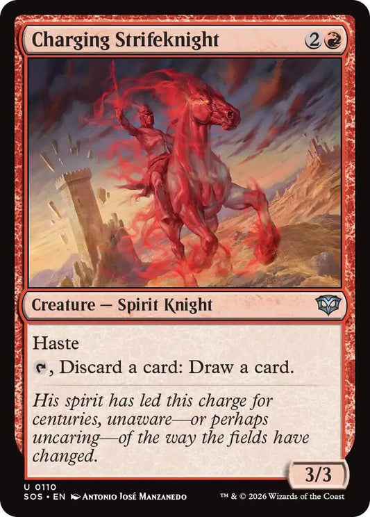 Charging Strifeknight [Secrets of Strixhaven] 110