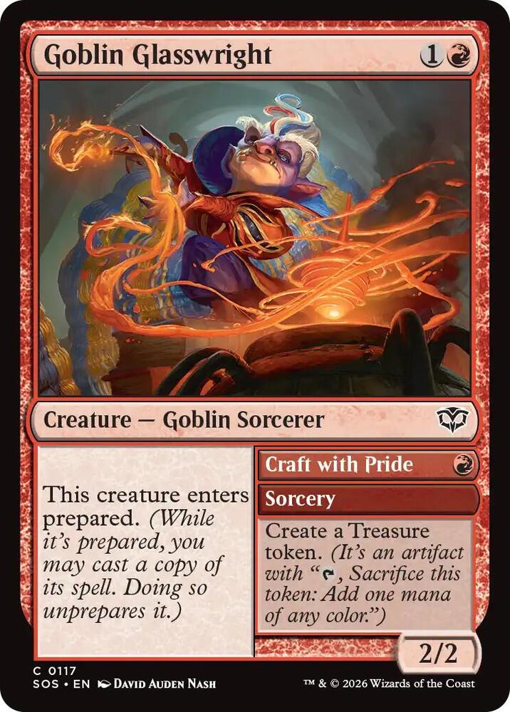 Goblin Glasswright [Secrets of Strixhaven] 117