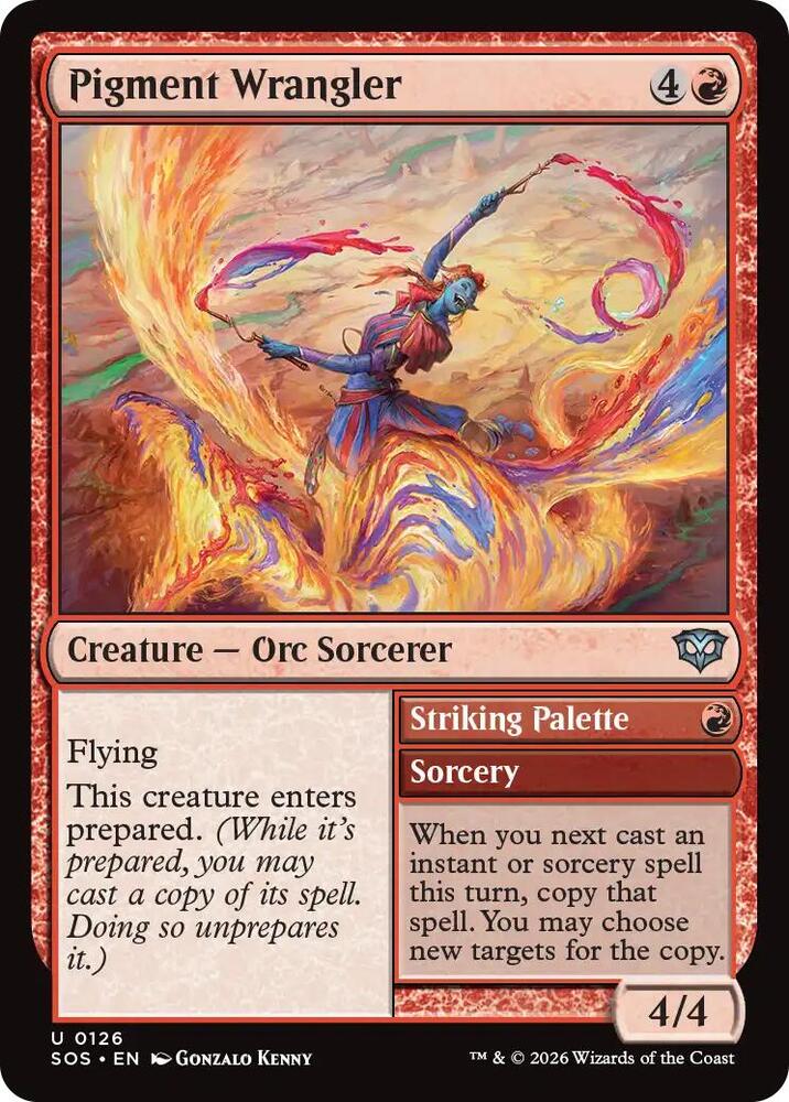Pigment Wrangler [Secrets of Strixhaven] 126