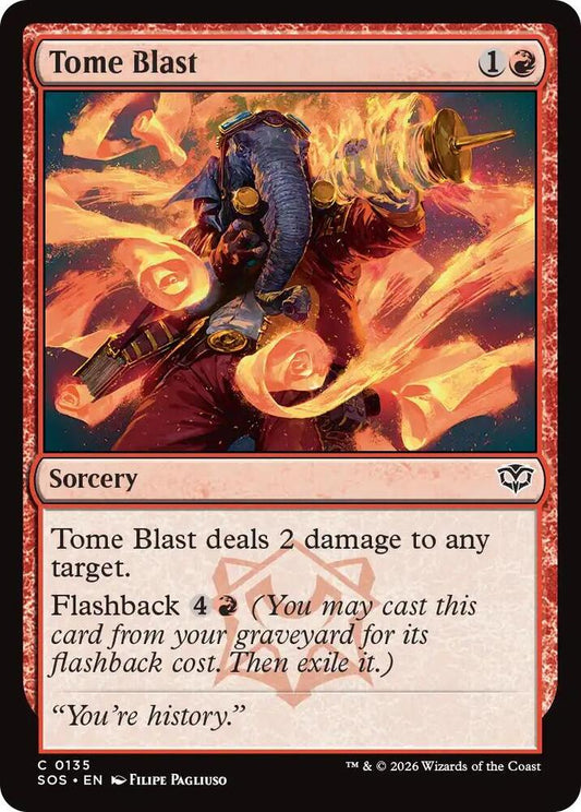 Tome Blast [Secrets of Strixhaven] 135