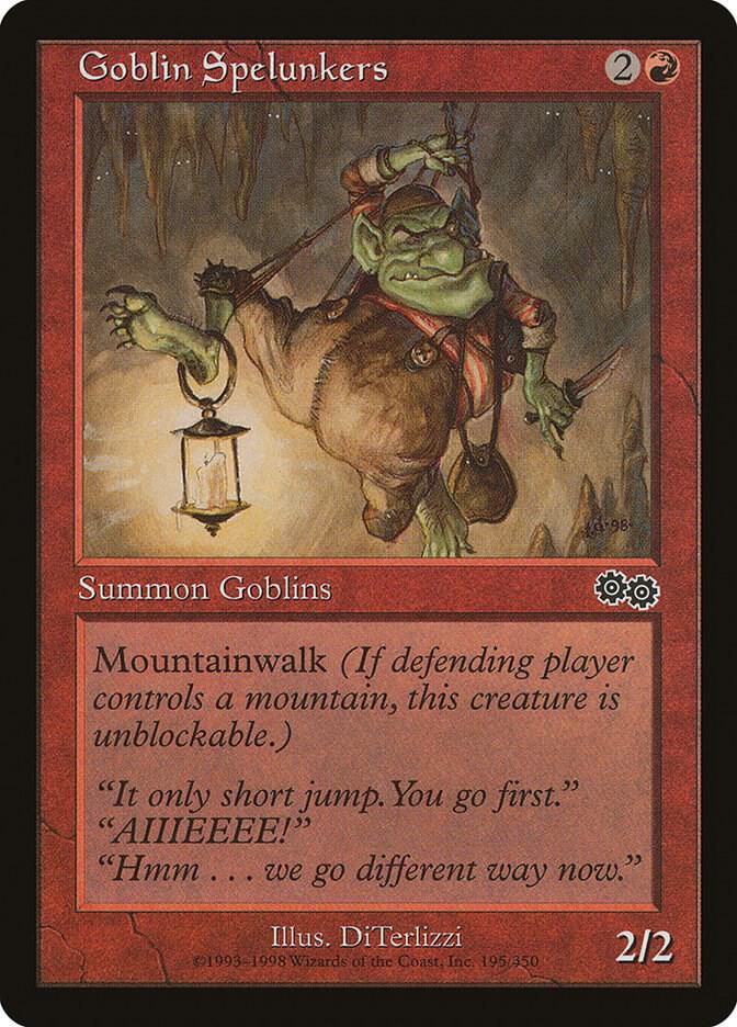 Goblin Spelunkers [Urza's Saga] 195