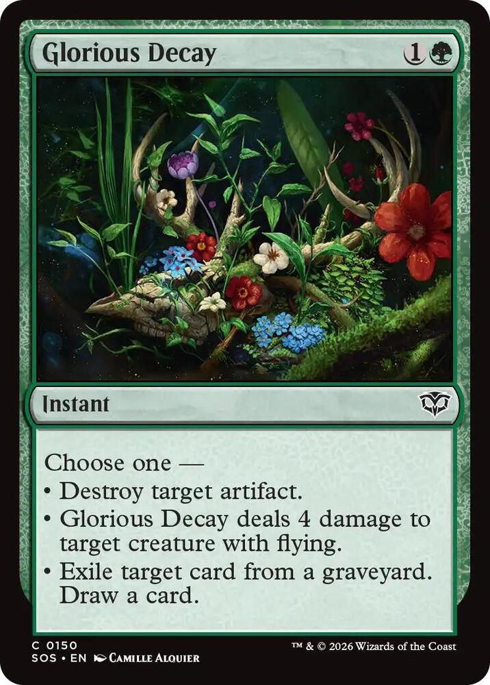 Glorious Decay [Secrets of Strixhaven] 150