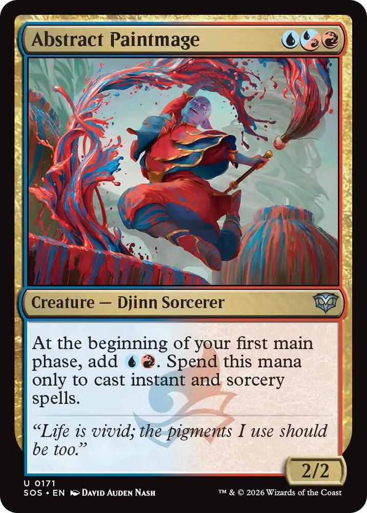 Abstract Paintmage [Secrets of Strixhaven] 171