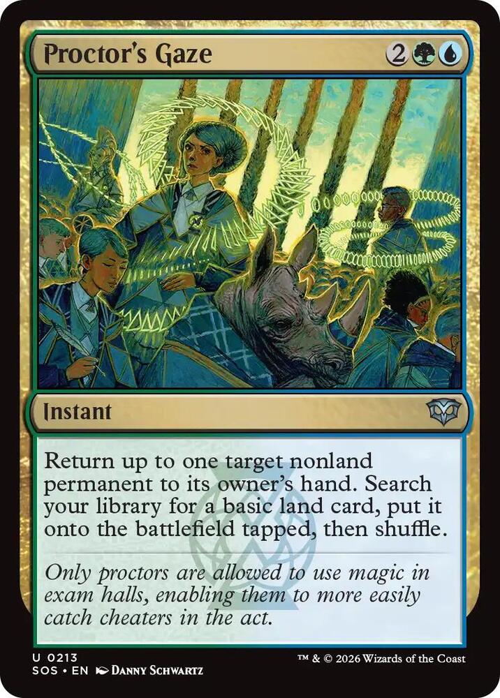 Proctor's Gaze [Secrets of Strixhaven] 213