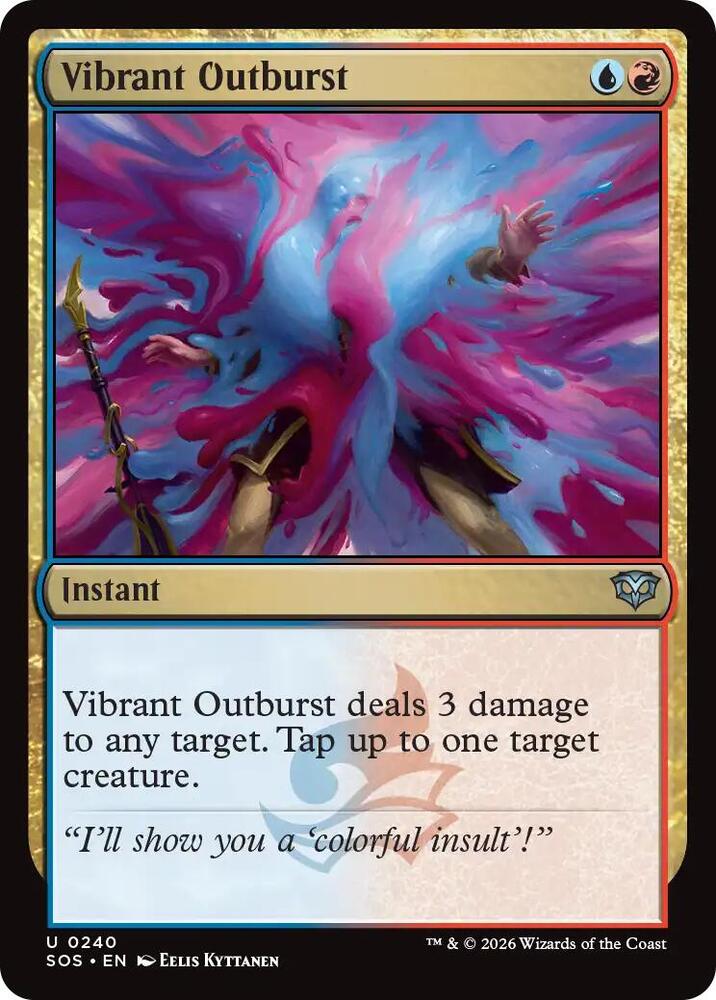 Vibrant Outburst [Secrets of Strixhaven] 240