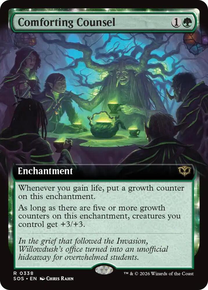 Comforting Counsel (Extended Art) [Secrets of Strixhaven] 338