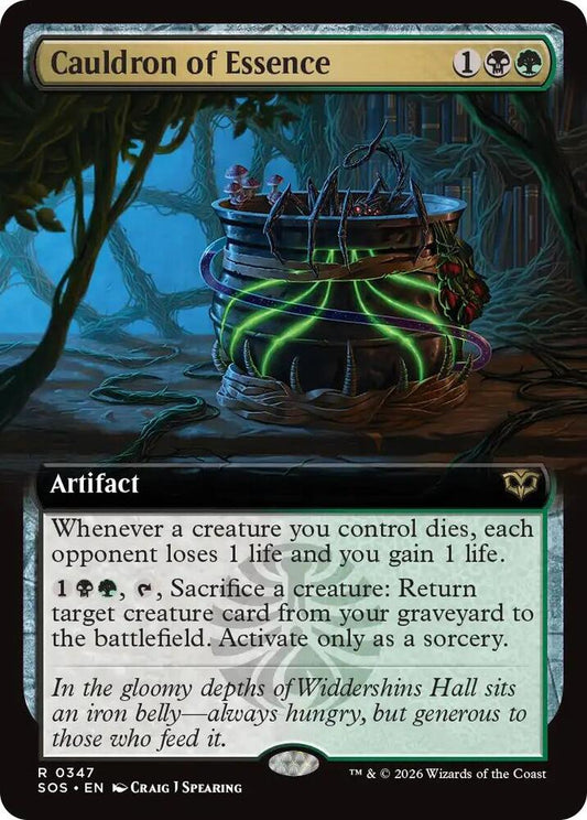 Cauldron of Essence (Extended Art) [Secrets of Strixhaven] 347