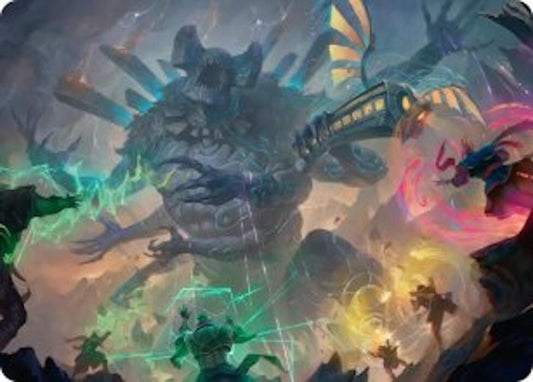 Moment of Reckoning Art Card [Art Series: Secrets of Strixhaven] 19