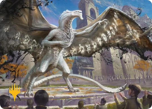 Silverquill, the Disputant Art Card (Gold-Stamped Planeswalker Symbol) [Art Series: Secrets of Strixhaven] 23