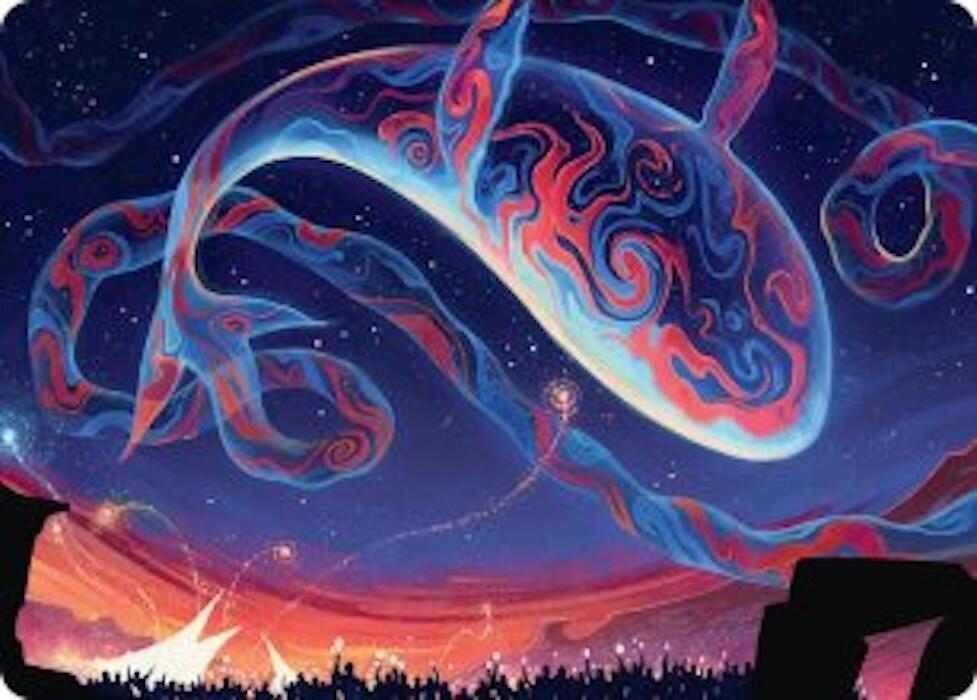 Spectacular Skywhale Art Card [Art Series: Secrets of Strixhaven] 24