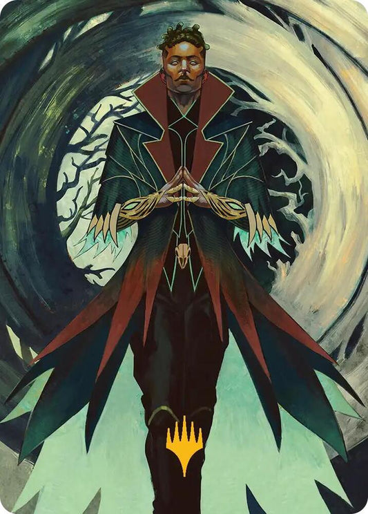 Professor Dellian Fel Art Card (Gold-Stamped Planeswalker Symbol) [Art Series: Secrets of Strixhaven] 28