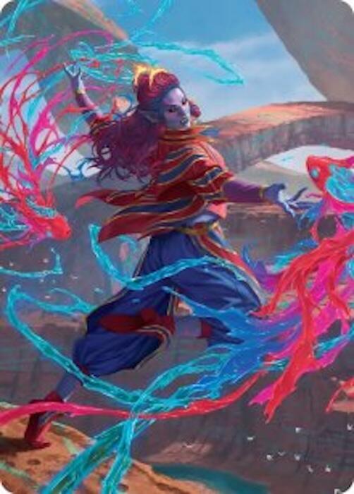 Rootha, Mastering the Moment Art Card [Art Series: Secrets of Strixhaven] 34