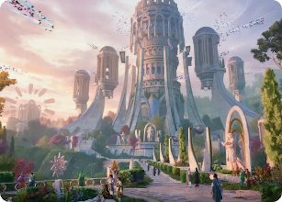 Command Tower Art Card [Art Series: Secrets of Strixhaven] 39