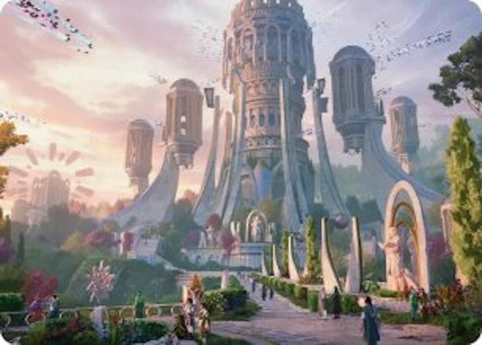Command Tower Art Card [Art Series: Secrets of Strixhaven] 39