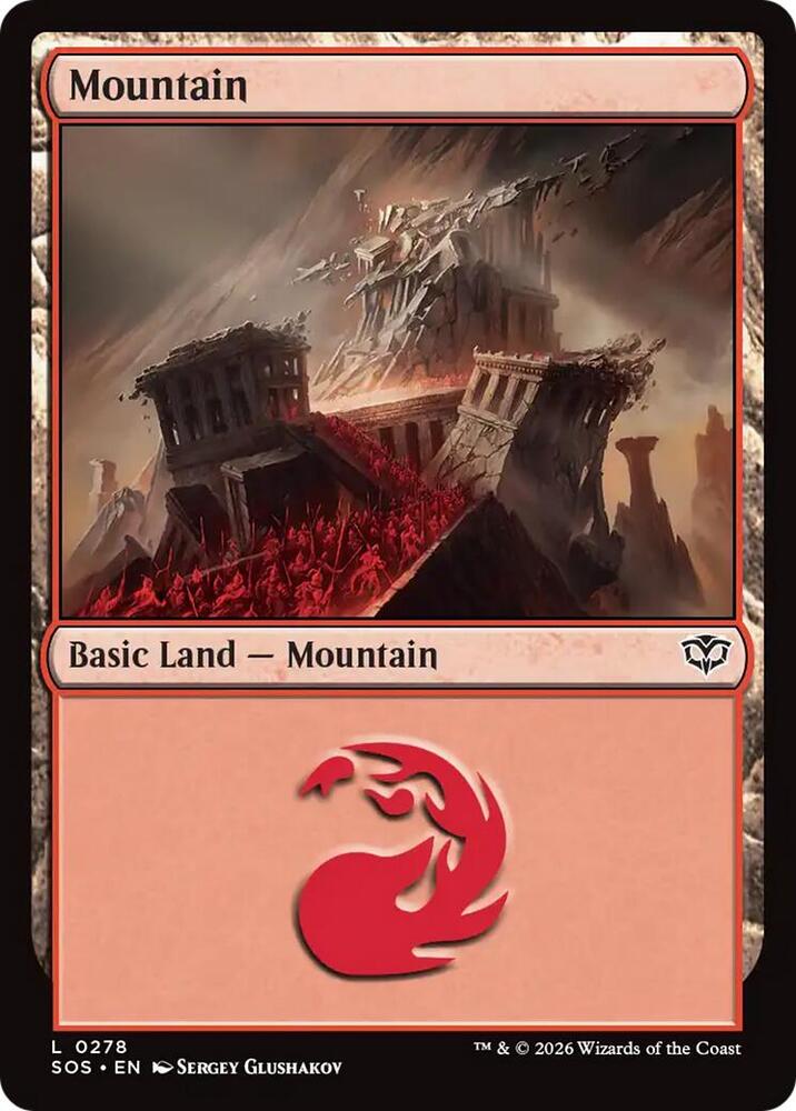 Mountain (0278) [Secrets of Strixhaven] 278