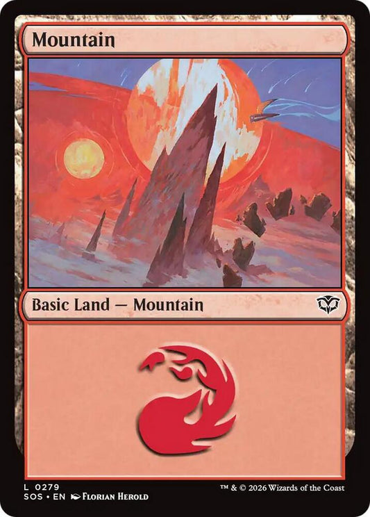 Mountain (0279) [Secrets of Strixhaven] 279