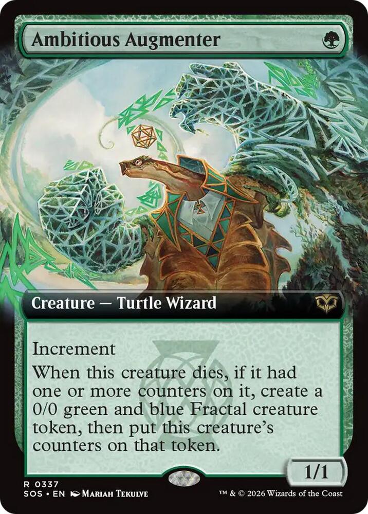 Ambitious Augmenter (Extended Art) [Secrets of Strixhaven] 337