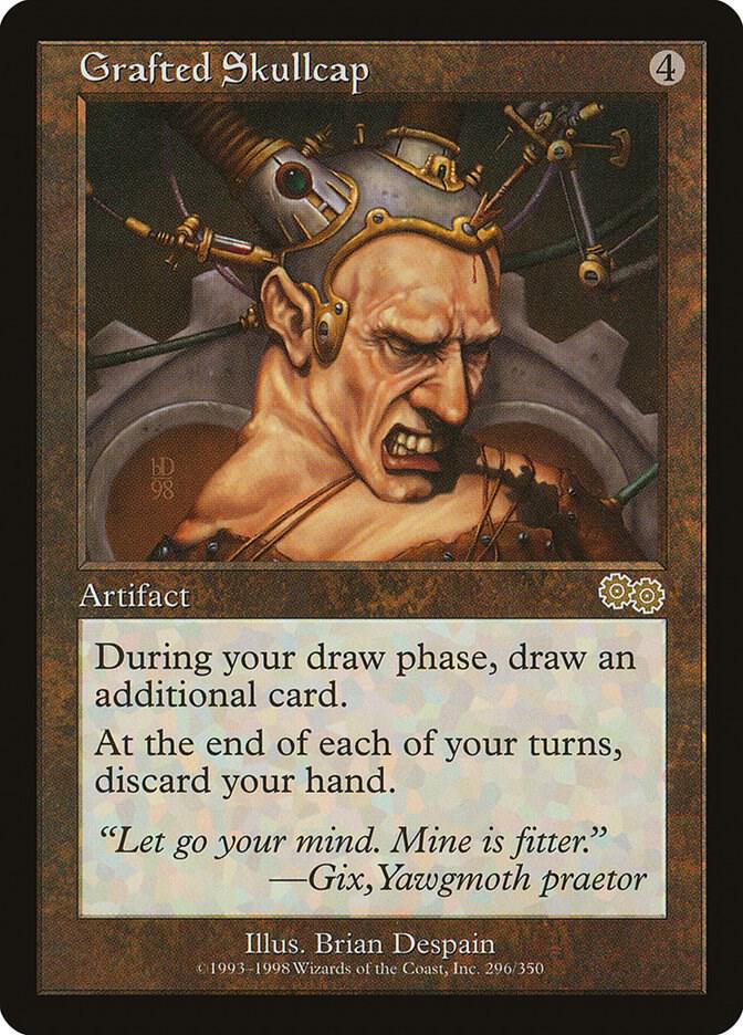 Grafted Skullcap [Urza's Saga] 296