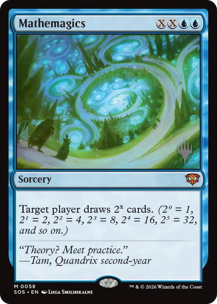 Mathemagics [Promo Pack: Secrets of Strixhaven] 58