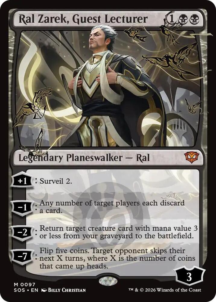 Ral Zarek, Guest Lecturer [Promo Pack: Secrets of Strixhaven] 97