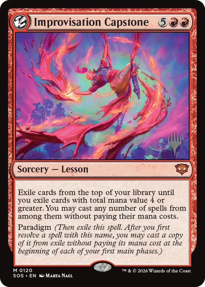 Improvisation Capstone [Promo Pack: Secrets of Strixhaven] 120