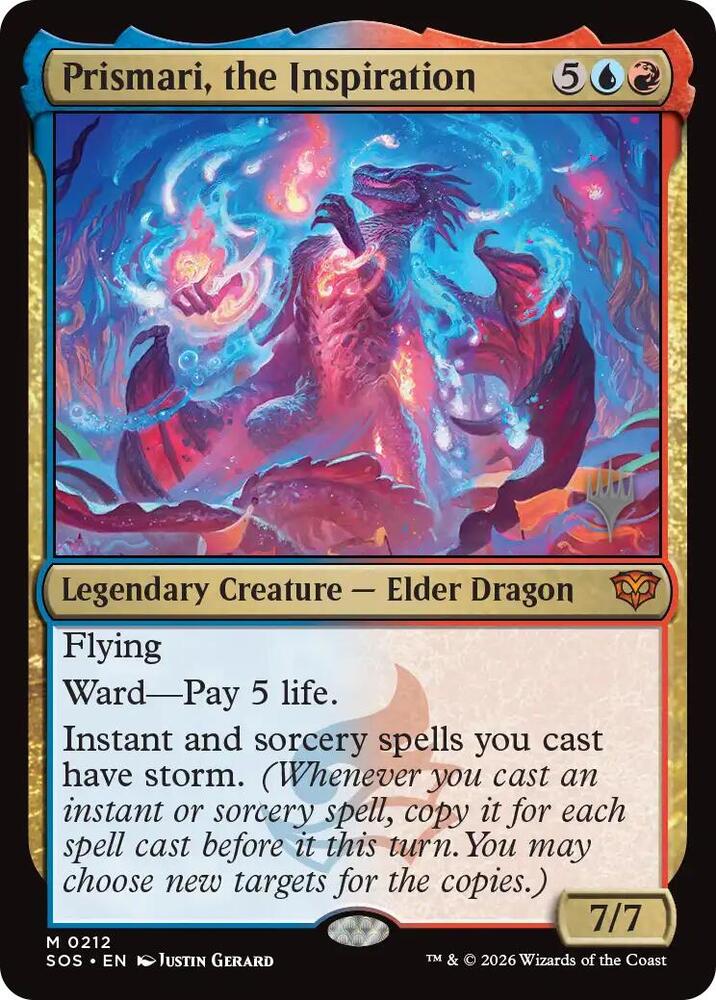 Prismari, the Inspiration [Promo Pack: Secrets of Strixhaven] 212