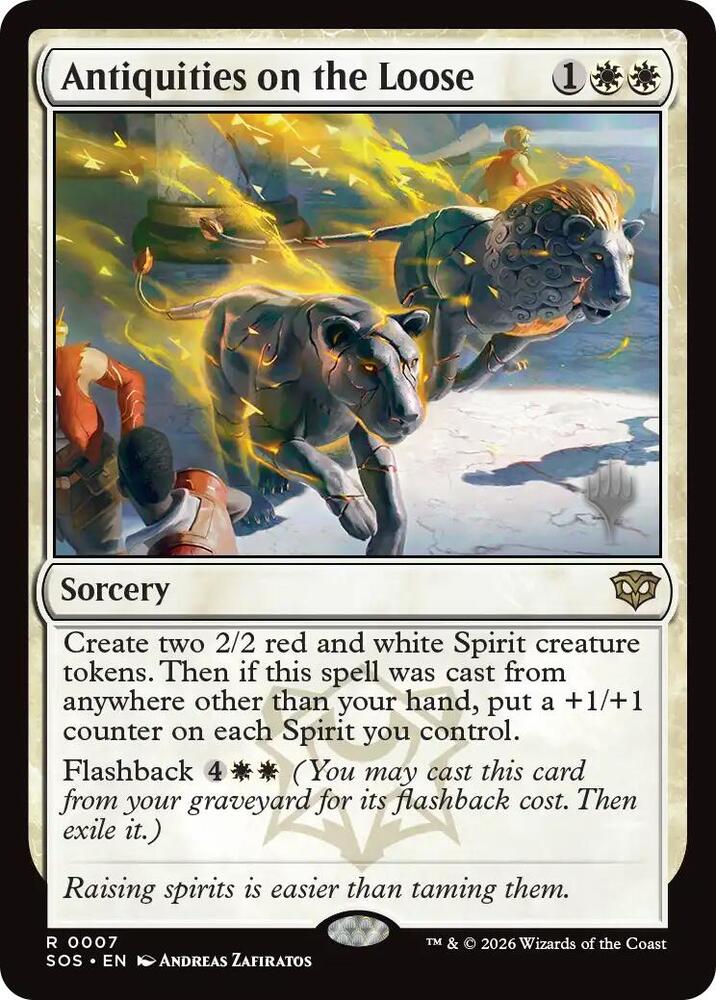 Antiquities on the Loose [Promo Pack: Secrets of Strixhaven] 7