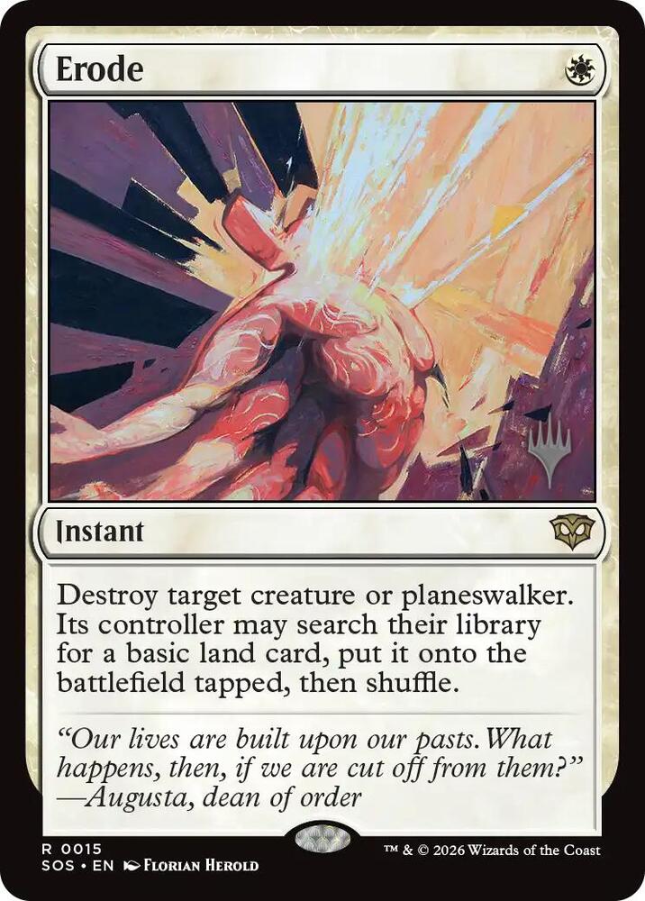 Erode [Promo Pack: Secrets of Strixhaven] 15