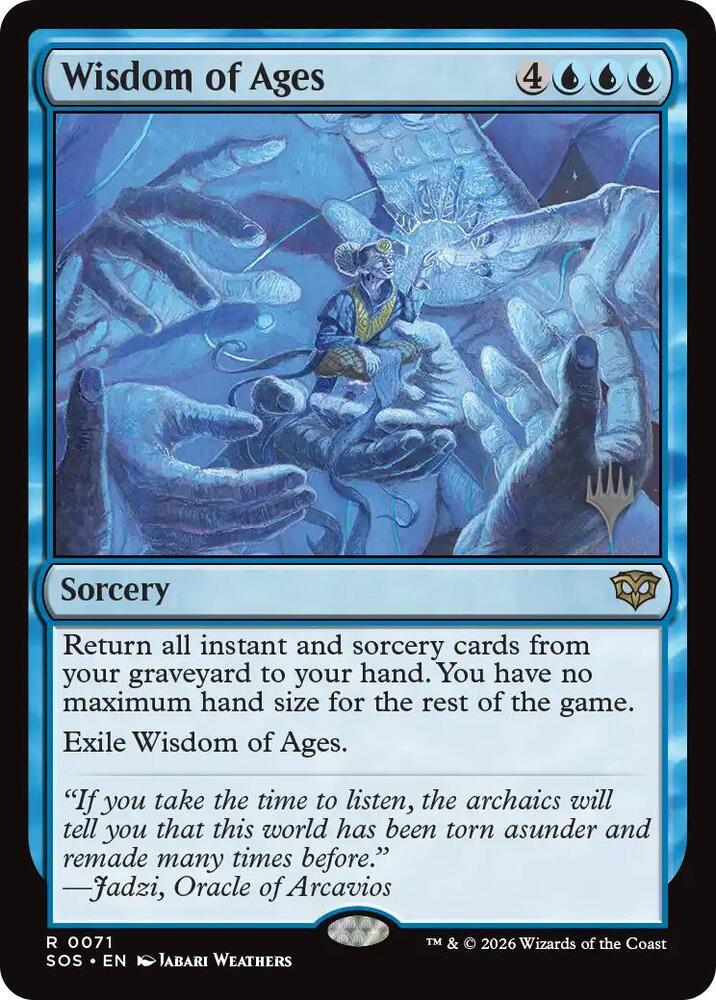 Wisdom of Ages [Promo Pack: Secrets of Strixhaven] 71