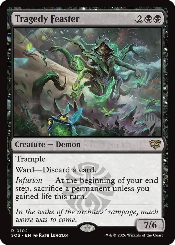 Tragedy Feaster [Promo Pack: Secrets of Strixhaven] 102