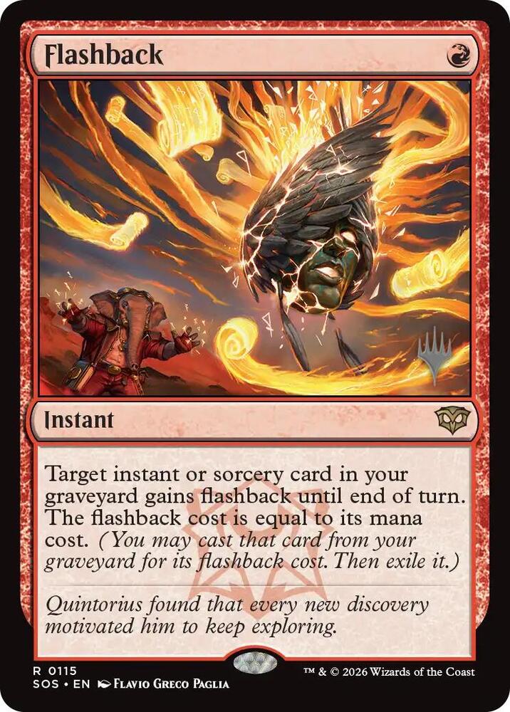 Flashback [Promo Pack: Secrets of Strixhaven] 115
