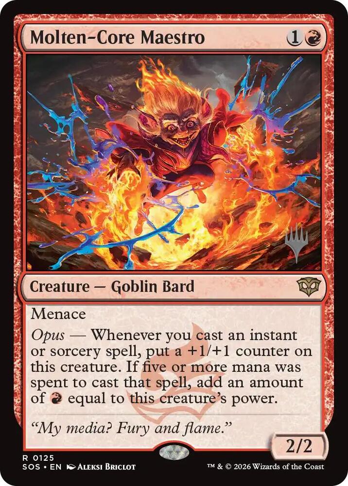 Molten-Core Maestro [Promo Pack: Secrets of Strixhaven] 125