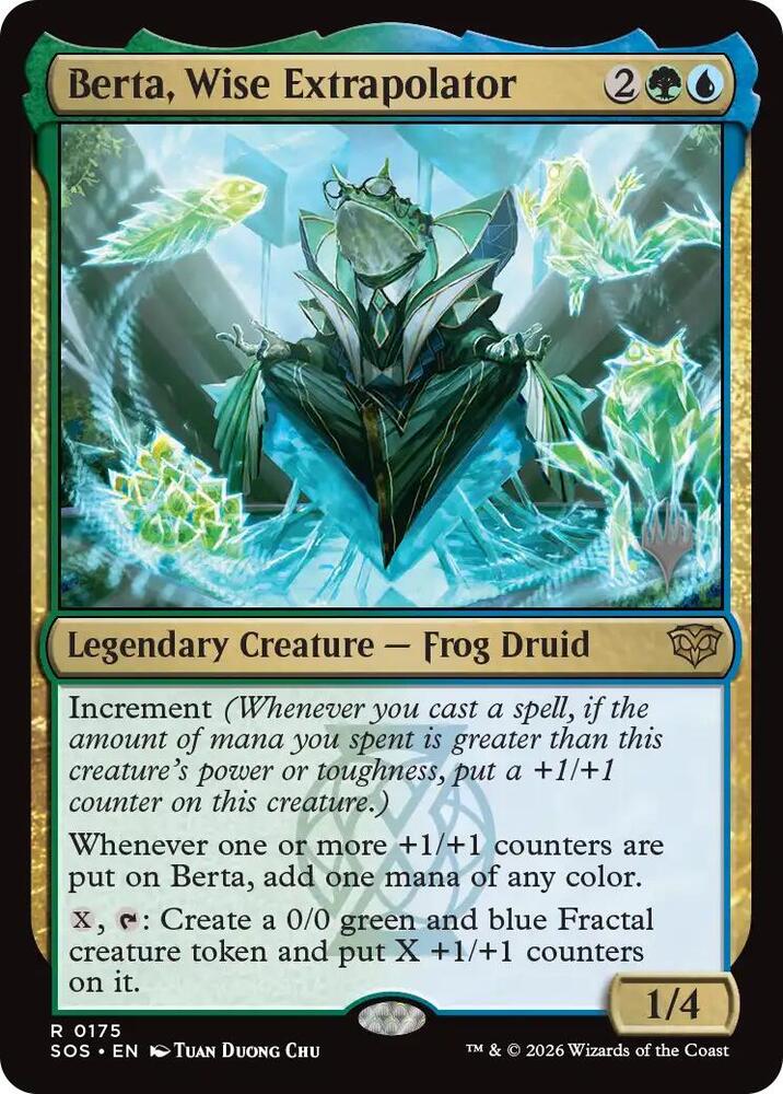 Berta, Wise Extrapolator [Promo Pack: Secrets of Strixhaven] 175