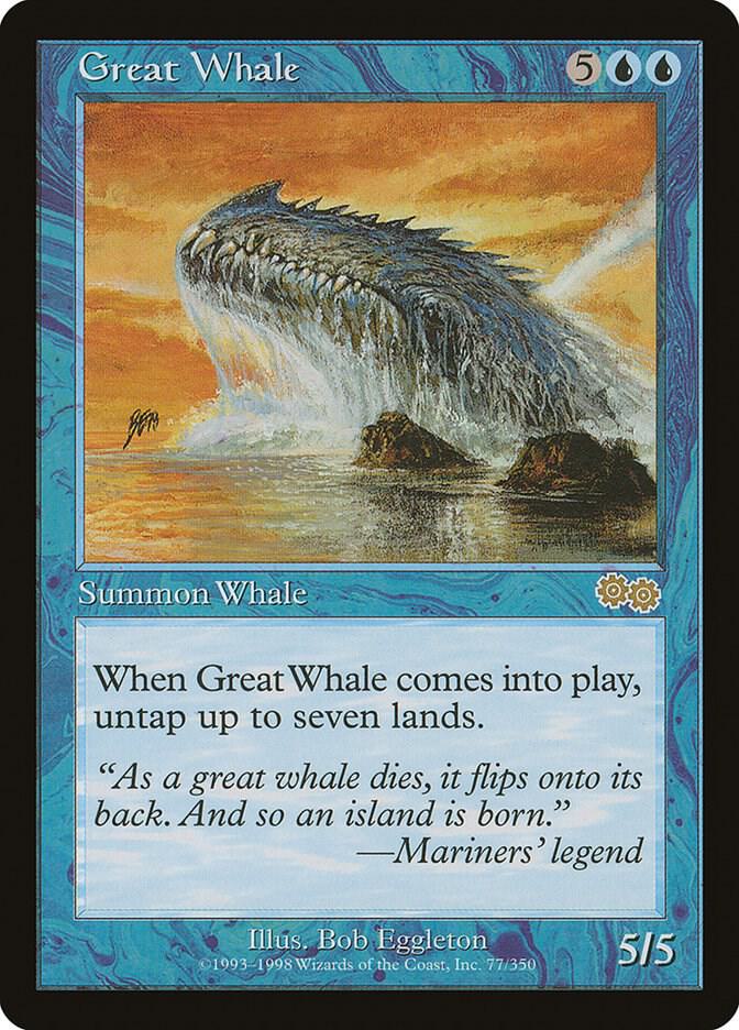 Great Whale [Urza's Saga] 77
