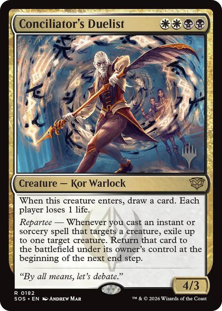 Conciliator's Duelist [Promo Pack: Secrets of Strixhaven] 182