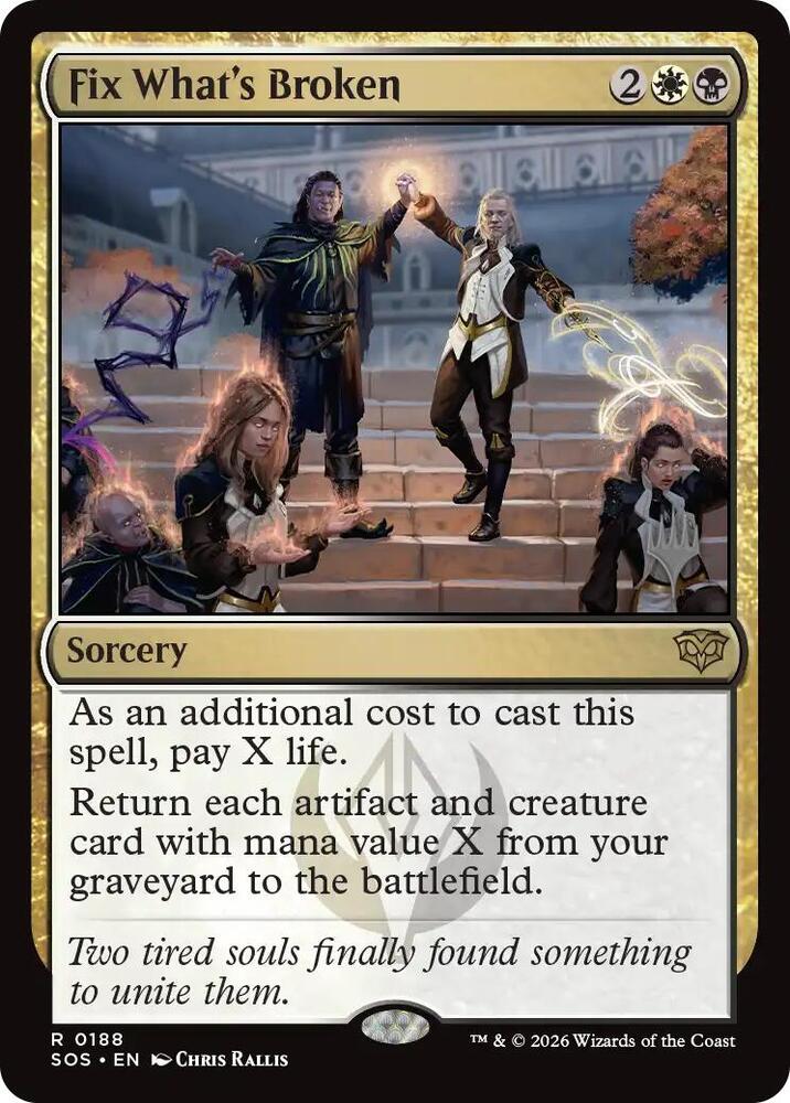 Fix What's Broken [Promo Pack: Secrets of Strixhaven] 188