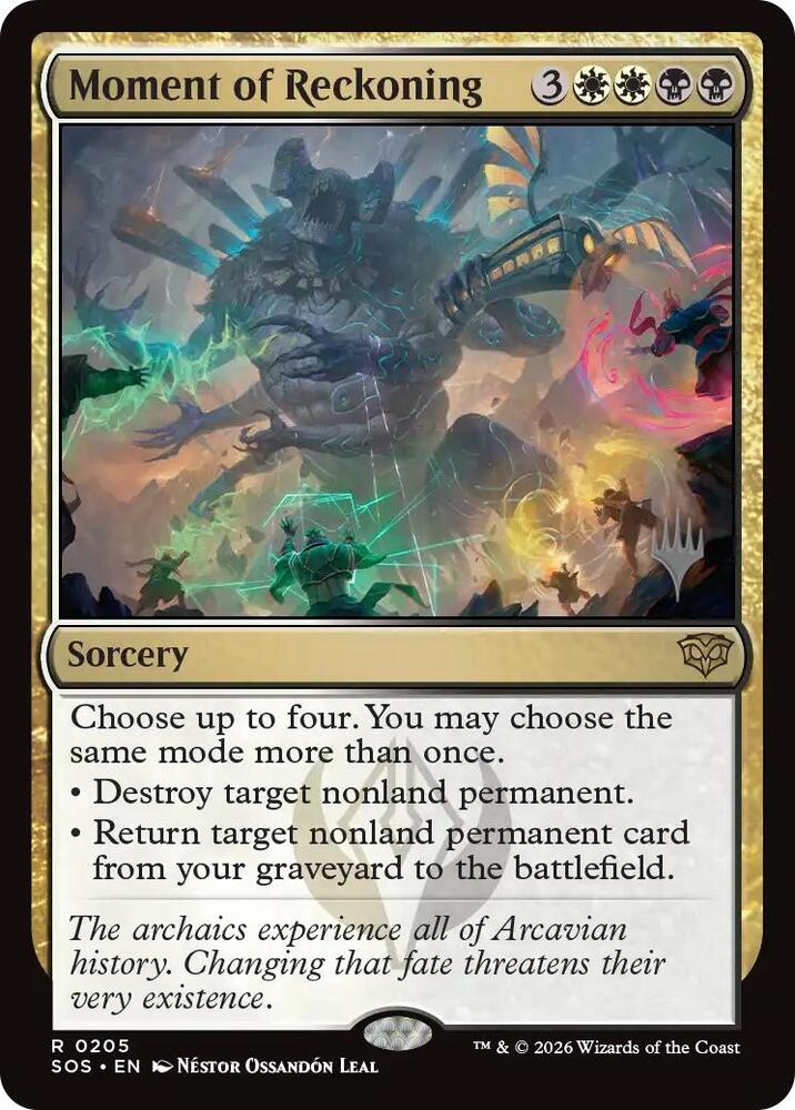 Moment of Reckoning [Promo Pack: Secrets of Strixhaven] 205