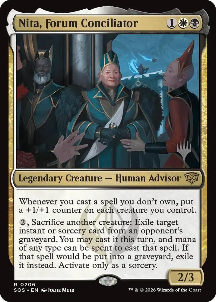 Nita, Forum Conciliator [Promo Pack: Secrets of Strixhaven] 206